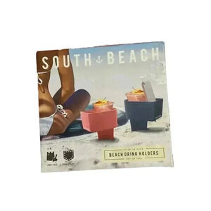 BEACH DRINK/Snack/Phone HOLDERS ( New in box)